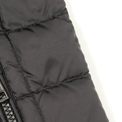カーディガン ニット切替 ダウンジャケット ナイロン ウール ブラック モンクレール アウター MONCLER
