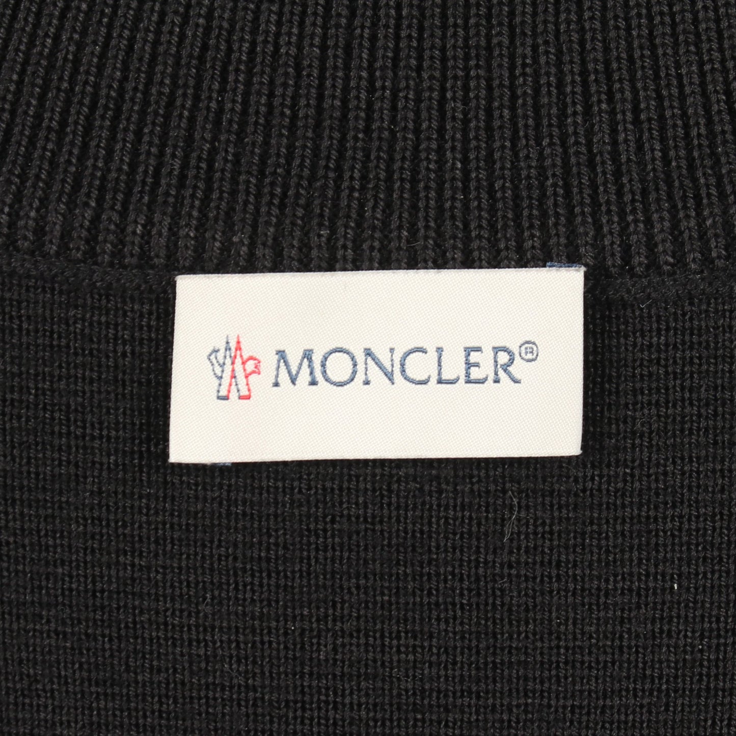 カーディガン ニット切替 ダウンジャケット ナイロン ウール ブラック モンクレール アウター MONCLER