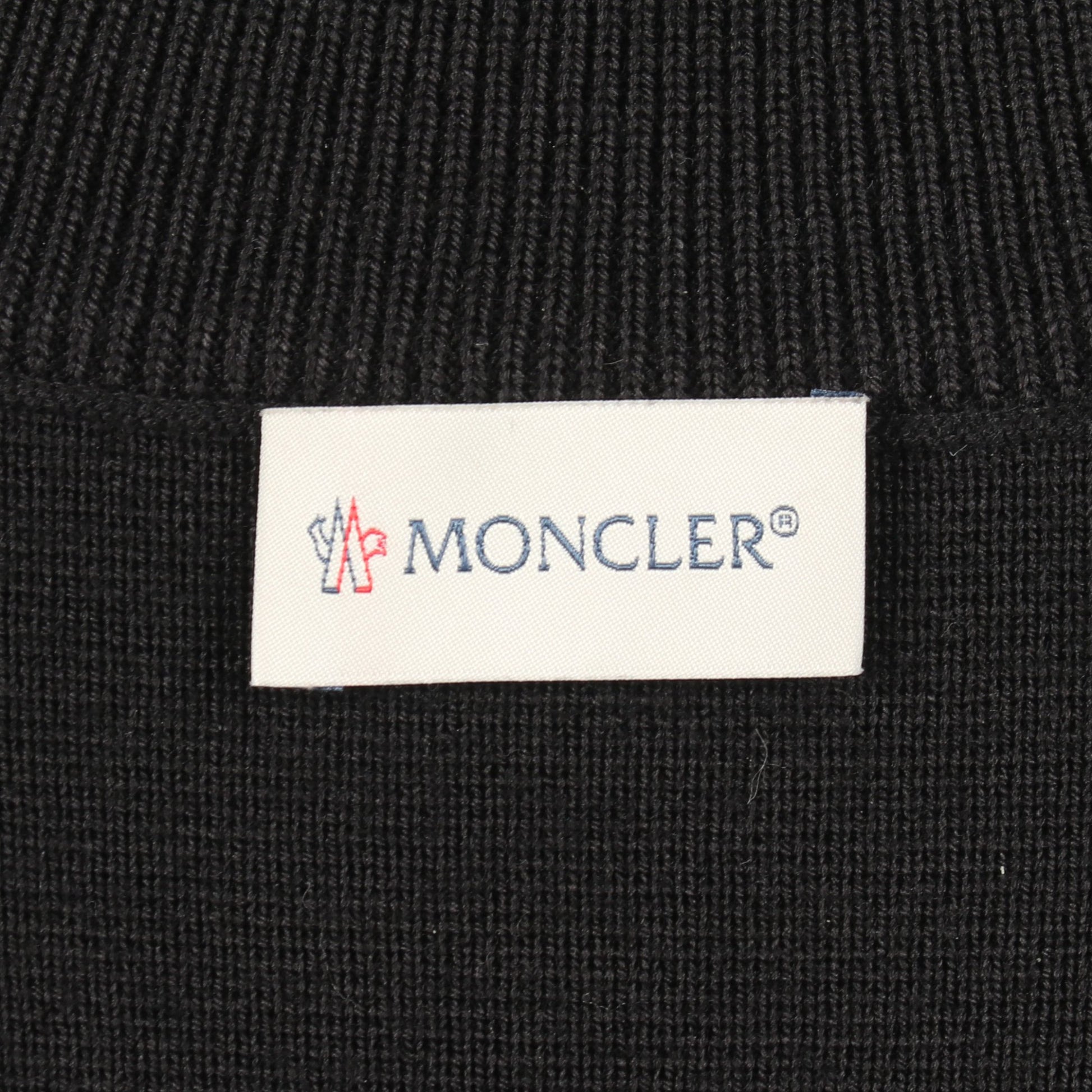 カーディガン ニット切替 ダウンジャケット ナイロン ウール ブラック モンクレール アウター MONCLER