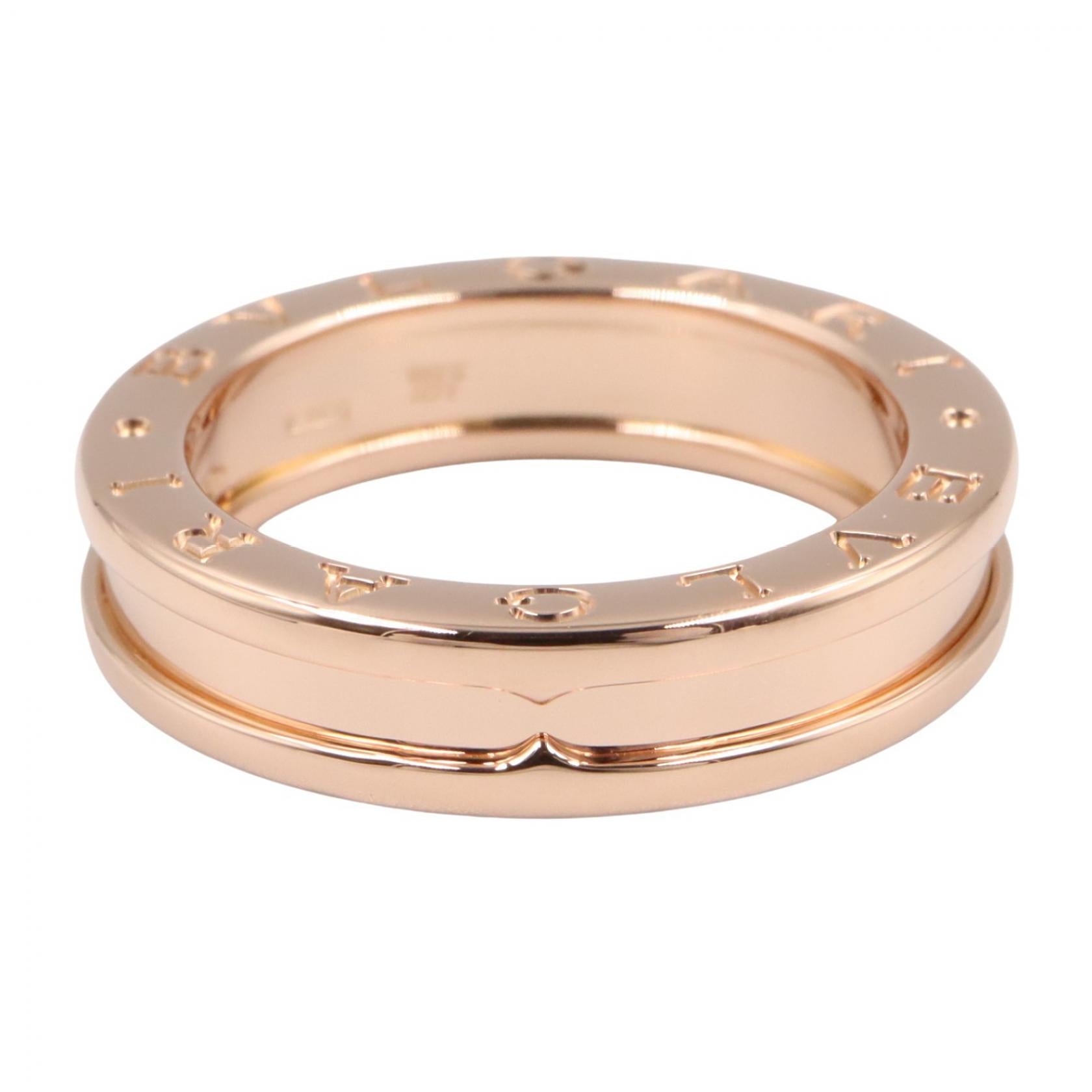 B-zero1 ビーゼロワン リング 1バンド リング 指輪 K18PG ピンクゴールド ブルガリ アクセサリー BVLGARI