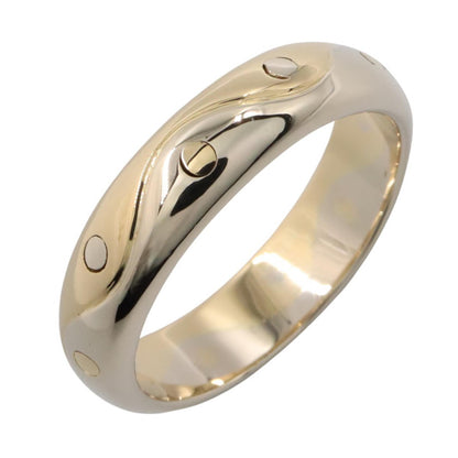 オンダ リング リング 指輪 K18YG K18WG イエローゴールド ホワイトゴールド ブルガリ アクセサリー BVLGARI