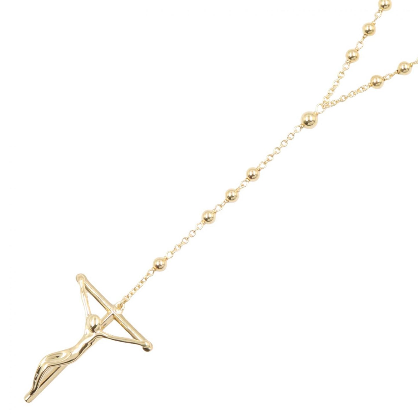 ロザリオ ネックレス ネックレス K18YG イエローゴールド ティファニー アクセサリー TIFFANY & Co.