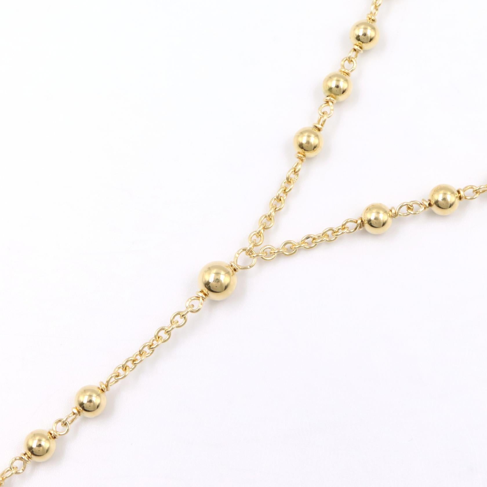 ロザリオ ネックレス ネックレス K18YG イエローゴールド ティファニー アクセサリー TIFFANY & Co.