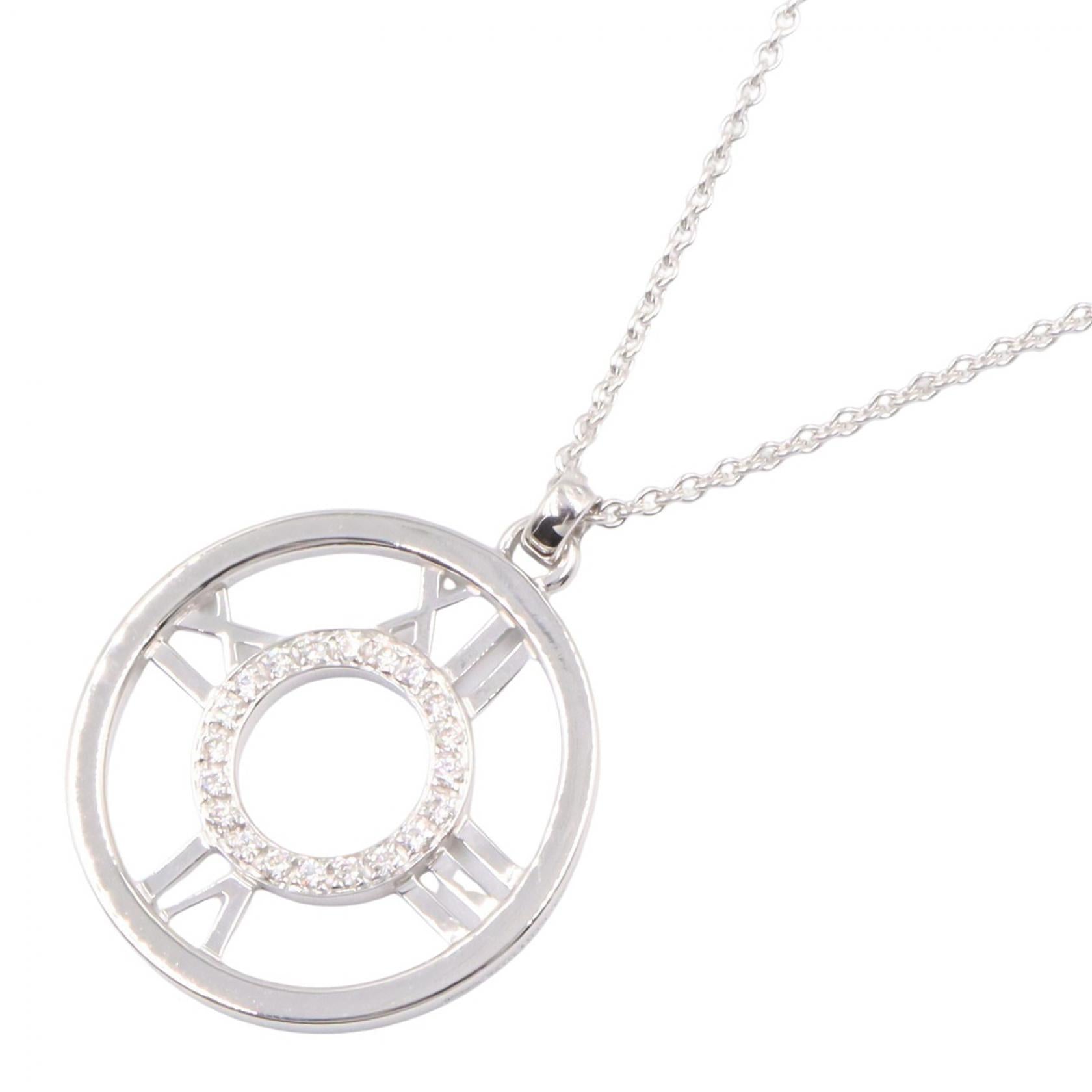 アトラス ダイヤ ネックレス ネックレス K18WG ダイヤモンド ホワイトゴールド クリア ティファニー アクセサリー TIFFANY & Co.