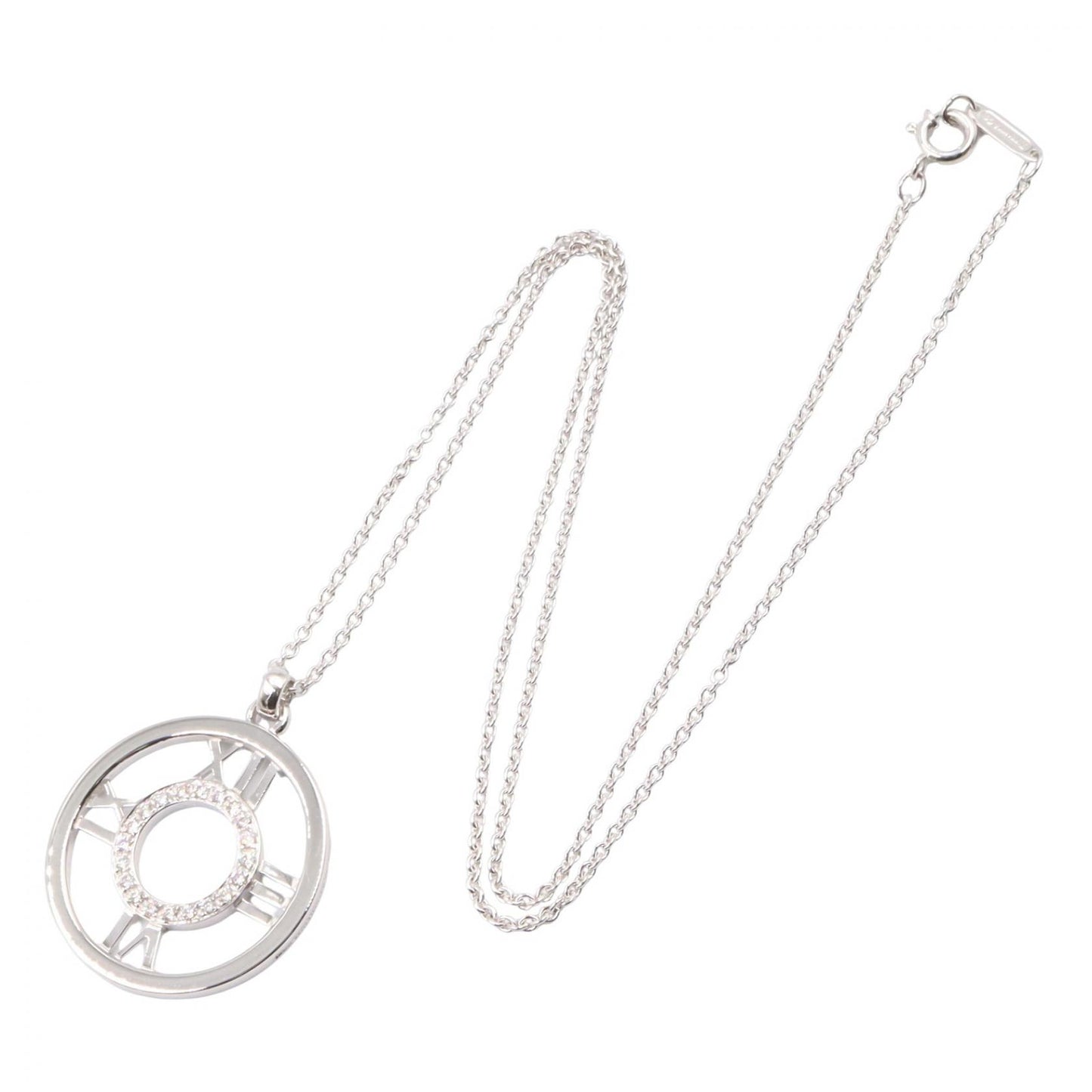 アトラス ダイヤ ネックレス ネックレス K18WG ダイヤモンド ホワイトゴールド クリア ティファニー アクセサリー TIFFANY & Co.