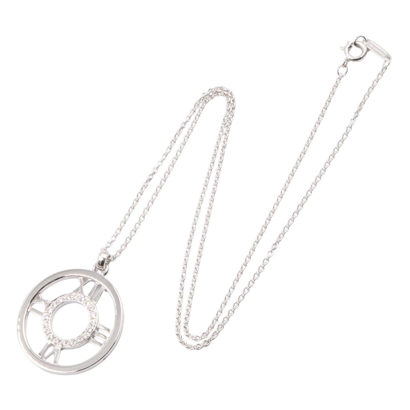 アトラス ダイヤ ネックレス ネックレス K18WG ダイヤモンド ホワイトゴールド クリア ティファニー アクセサリー TIFFANY & Co.