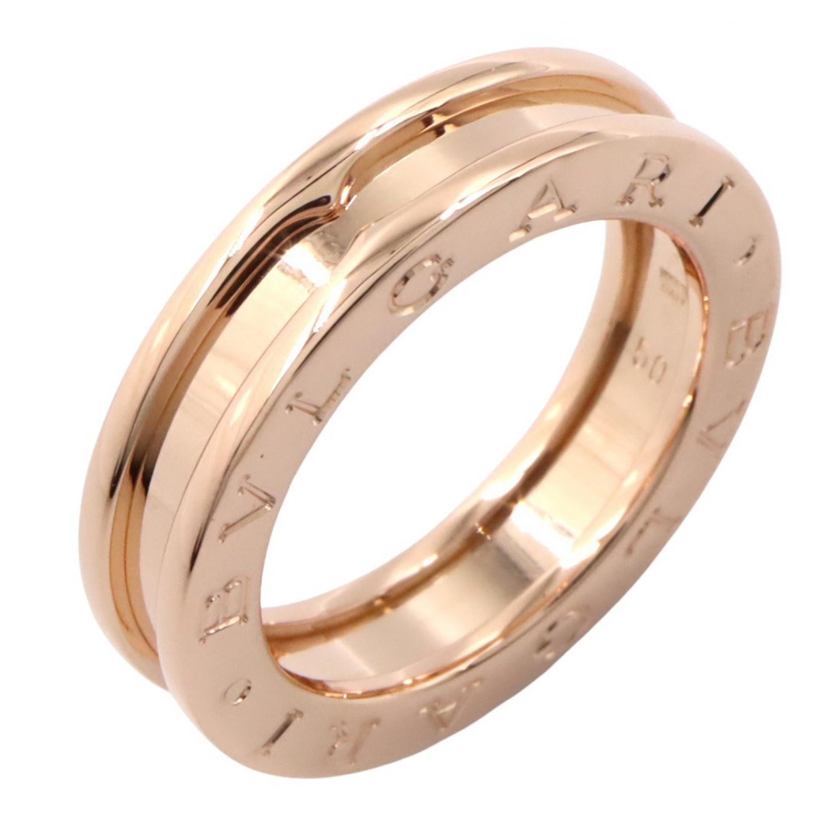B-zero1 ビーゼロワン リング 1バンド リング 指輪 K18PG ピンクゴールド ブルガリ アクセサリー BVLGARI