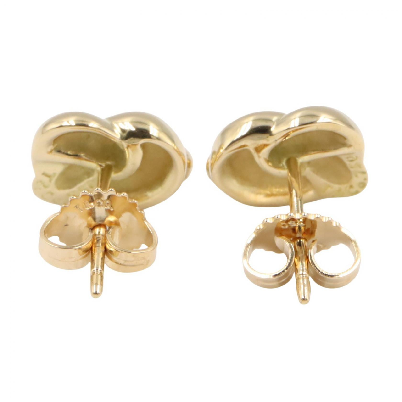 ノット ピアス ピアス K18YG イエローゴールド ティファニー アクセサリー TIFFANY & Co.