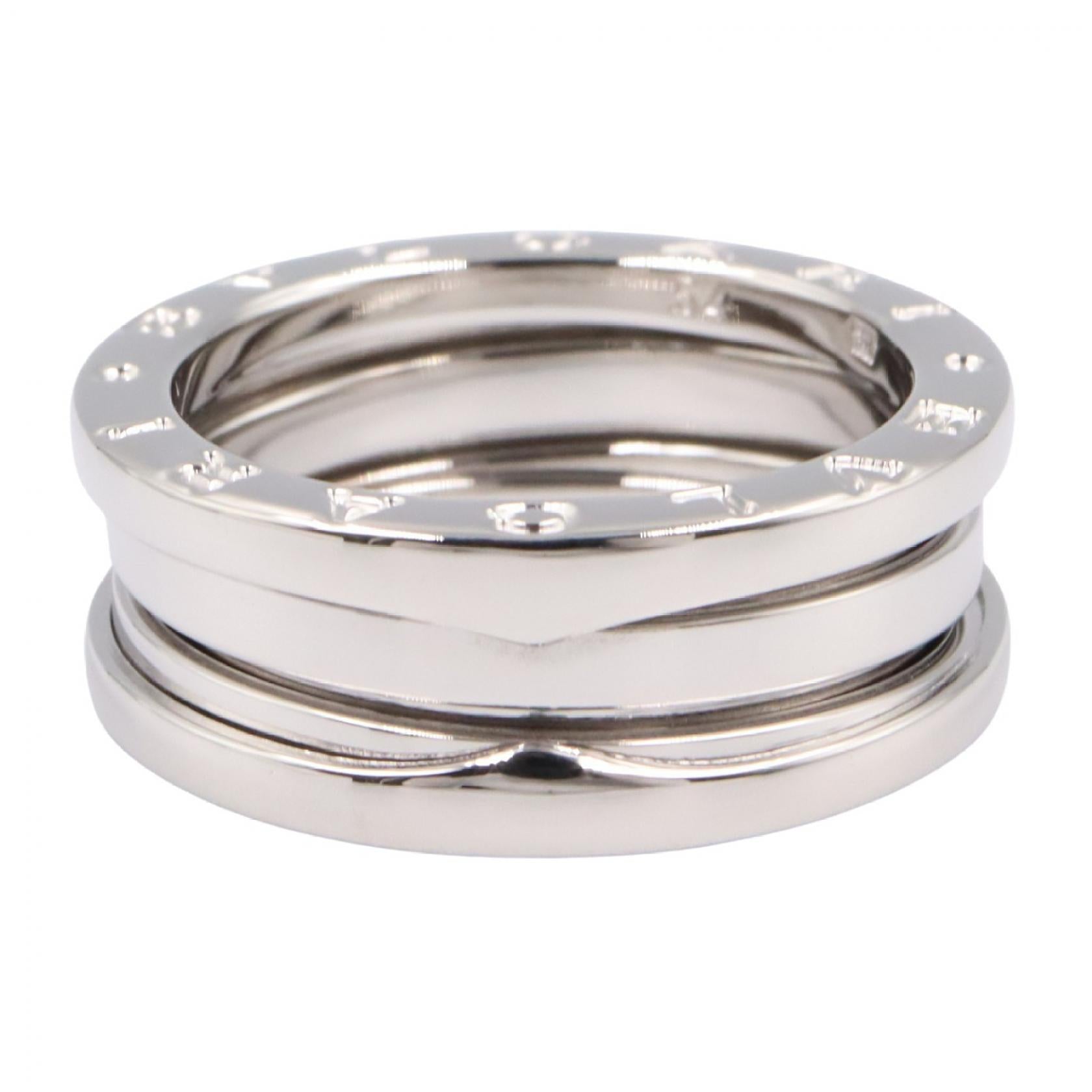 B-zero1 ビーゼロワン リング 3バンド リング 指輪 K18WG ホワイトゴールド ブルガリ アクセサリー BVLGARI