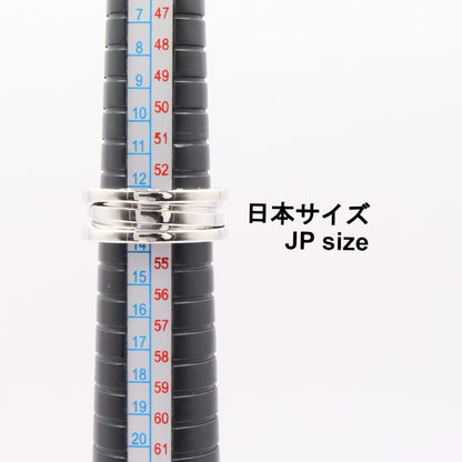 B-zero1 ビーゼロワン リング 3バンド リング 指輪 K18WG ホワイトゴールド ブルガリ アクセサリー BVLGARI