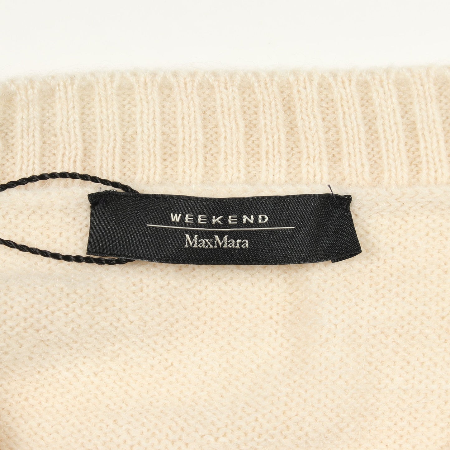 ODESSA クルーネック ニット アルパカ アイボリー ベージュ マックスマーラウィークエンド トップス Max Mara Weekend