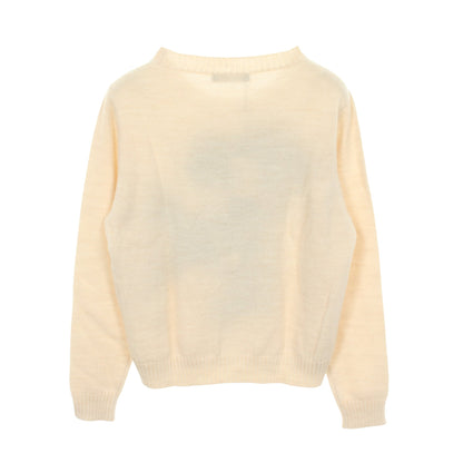 ODESSA クルーネック ニット アルパカ アイボリー ベージュ マックスマーラウィークエンド トップス Max Mara Weekend