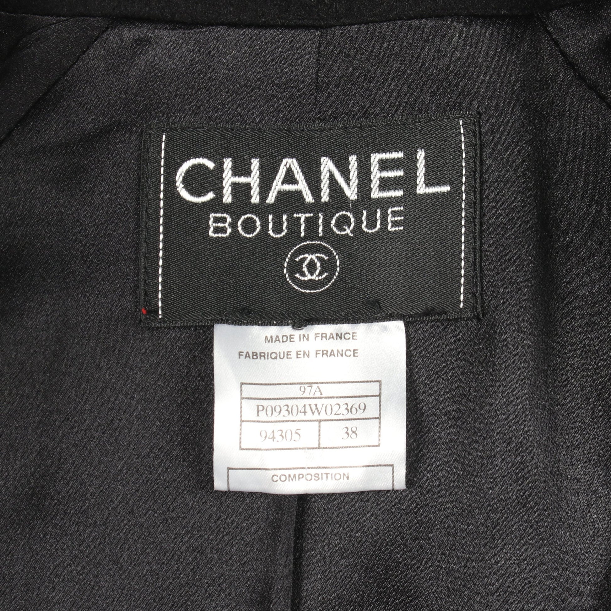ココマークボタン チェスターコート カシミヤ ブラック シャネル アウター CHANEL