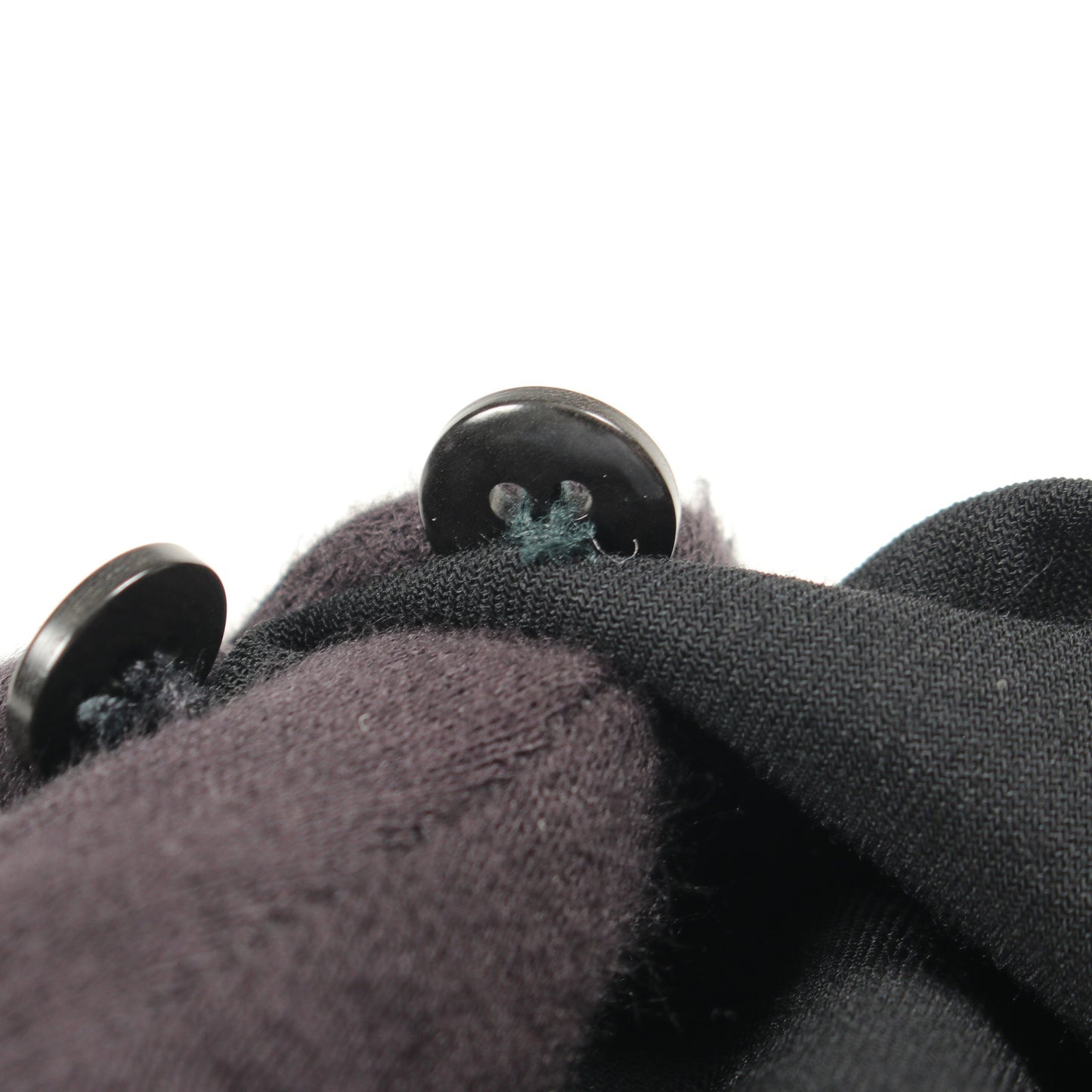 ベルト付き ラップスカート ウール ブラック エルメス ボトムス HERMES