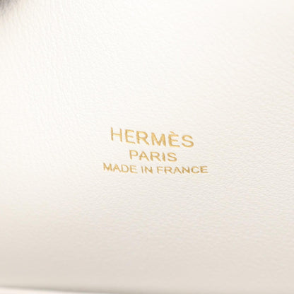 ボリード1923 25 ニューホワイト 2WAY ハンドバッグ エバーカラー ホワイト ゴールド金具 W刻印 エルメス バッグ HERMES
