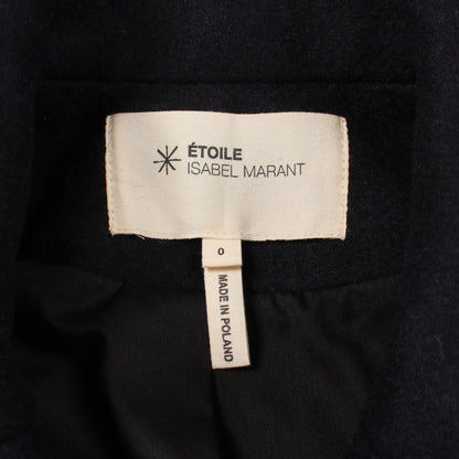 ピーコート ウール ネイビー エトワールイザベルマラン アウター ETOILE ISABEL MARANT