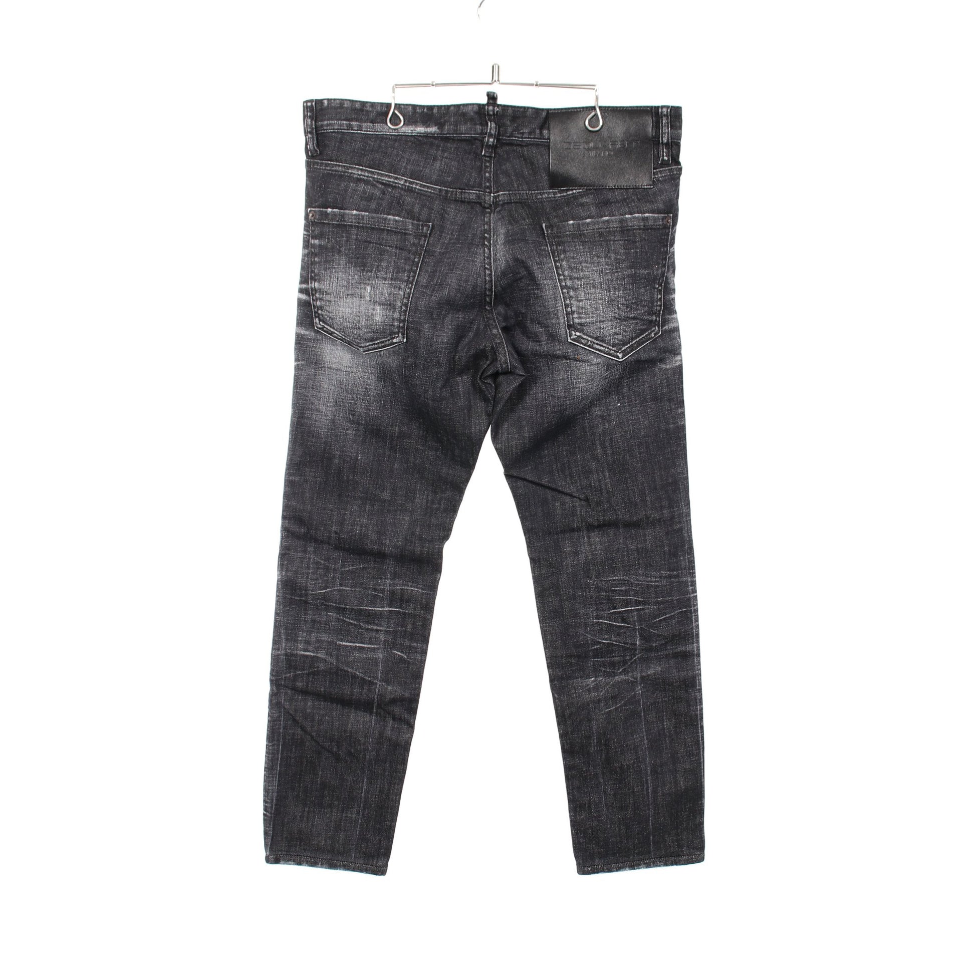 Cool Guy Jean ダメージ加工 デニムパンツ コットン ブラック ディースクエアード ボトムス DSQUARED2