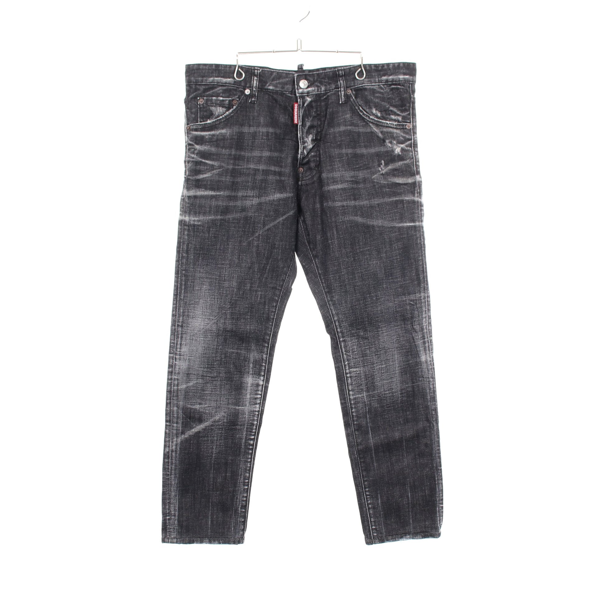 Cool Guy Jean ダメージ加工 デニムパンツ コットン ブラック ディースクエアード ボトムス DSQUARED2