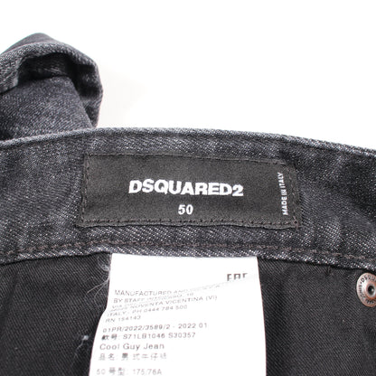 Cool Guy Jean ダメージ加工 デニムパンツ コットン ブラック ディースクエアード ボトムス DSQUARED2