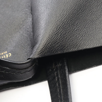 バーティカル カバ ハンドバッグ トートバッグ レザー ブラック セリーヌ バッグ CELINE