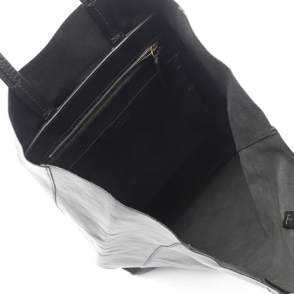 バーティカル カバ ハンドバッグ トートバッグ レザー ブラック セリーヌ バッグ CELINE