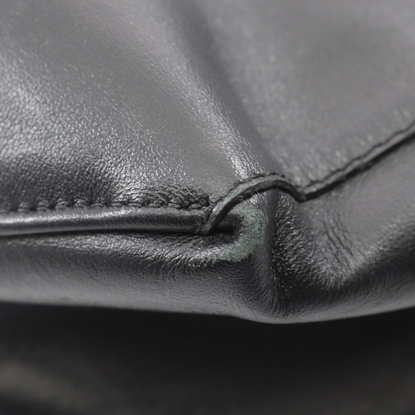 バーティカル カバ ハンドバッグ トートバッグ レザー ブラック セリーヌ バッグ CELINE