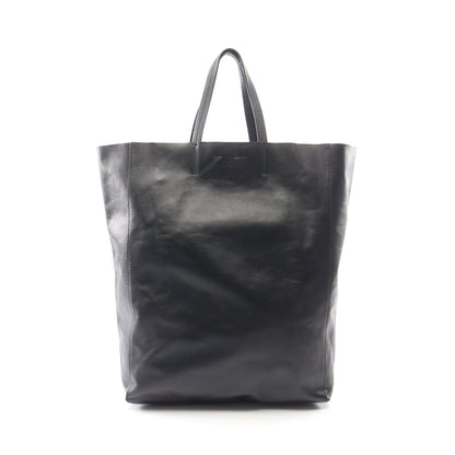 バーティカル カバ ハンドバッグ トートバッグ レザー ブラック セリーヌ バッグ CELINE