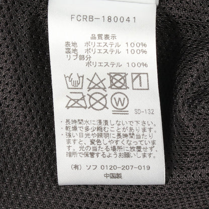ロゴ刺繍 ブルゾン ボンバージャケット ブラック エフシーレアルブリストル アウター F.C.Real Bristol