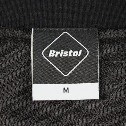 ロゴ刺繍 ブルゾン ボンバージャケット ブラック エフシーレアルブリストル アウター F.C.Real Bristol
