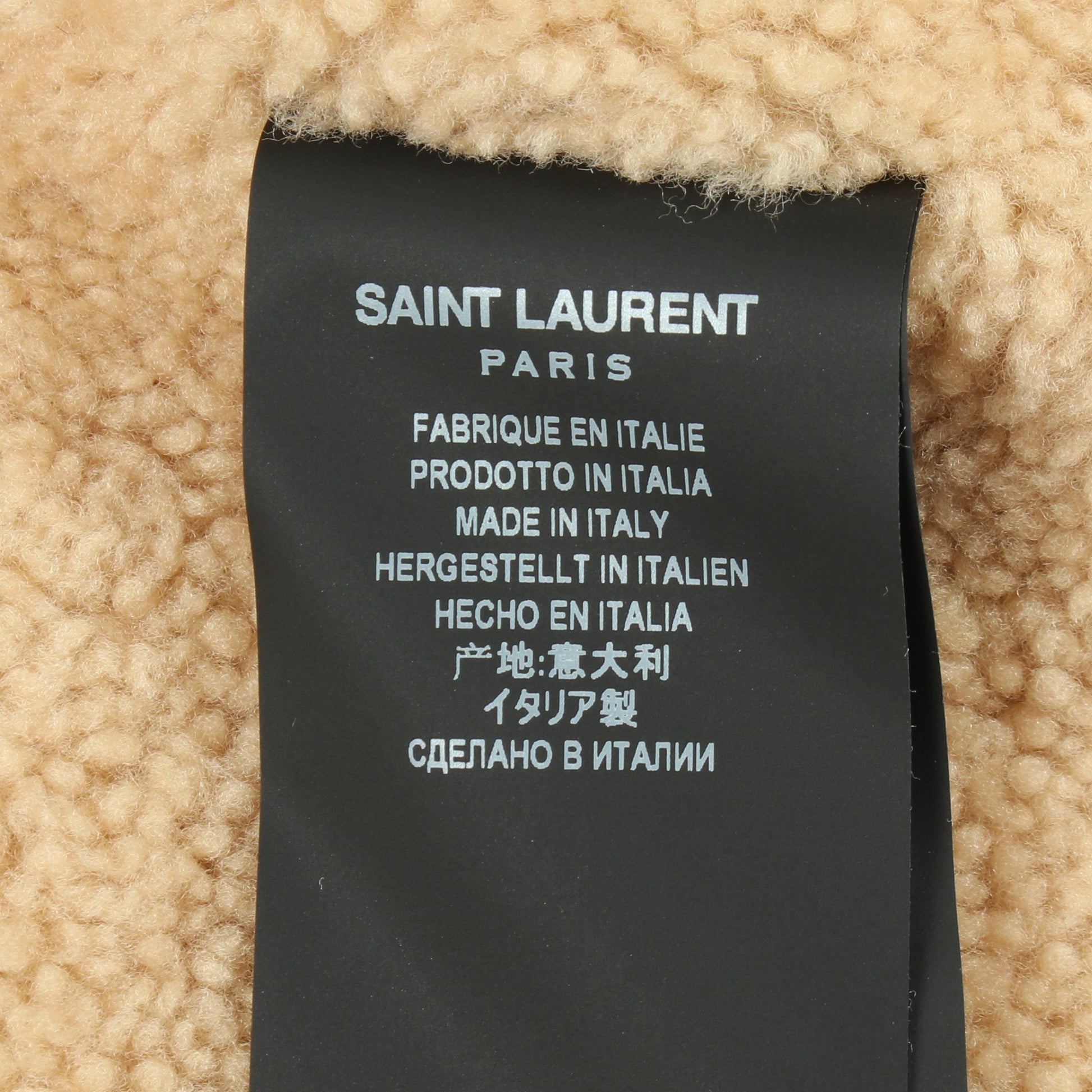 フード付き モッズコート コットン カーキグリーン サンローランパリ アウター SAINT LAURENT PARIS