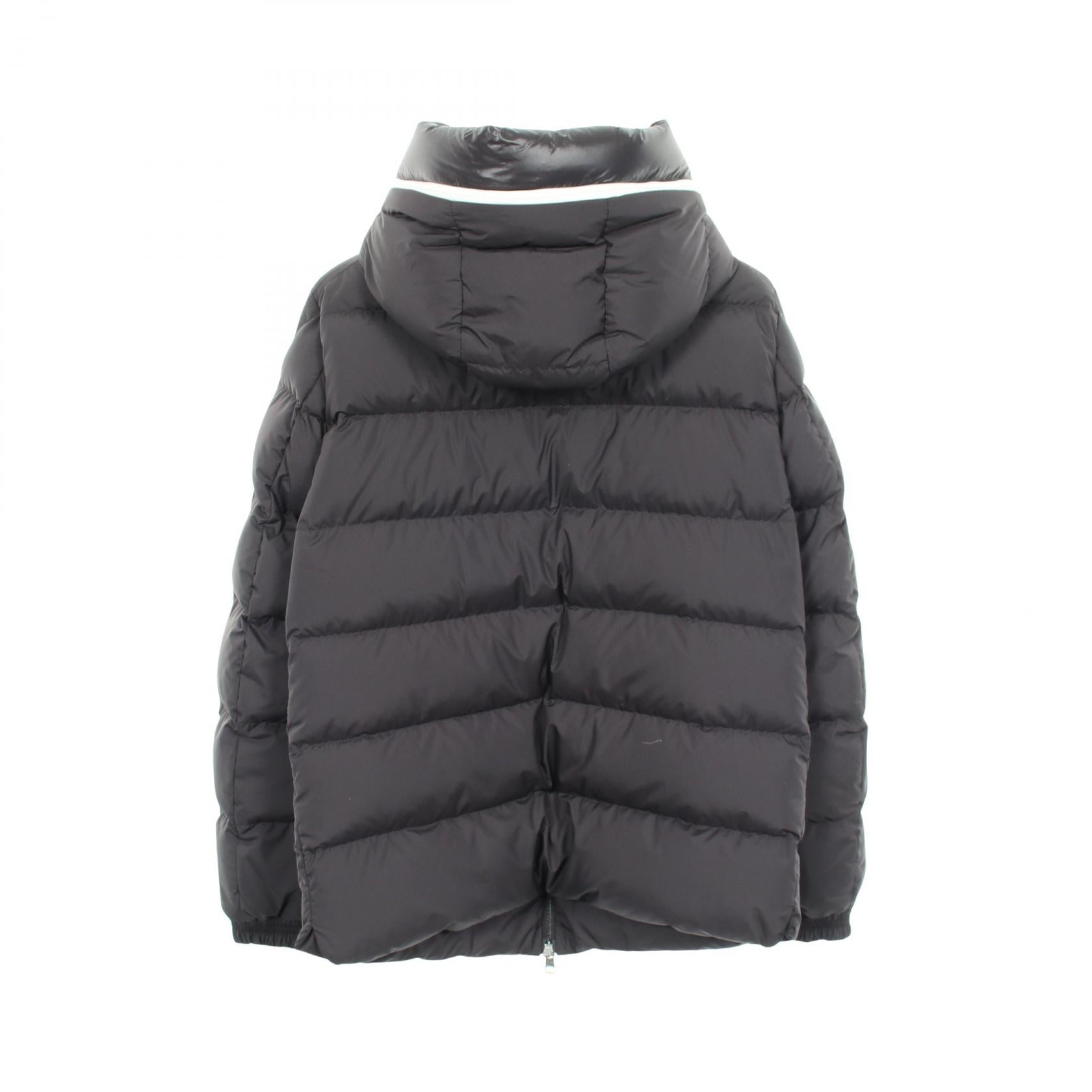CARDERE フード付き ダウンジャケット ブラック モンクレール アウター MONCLER