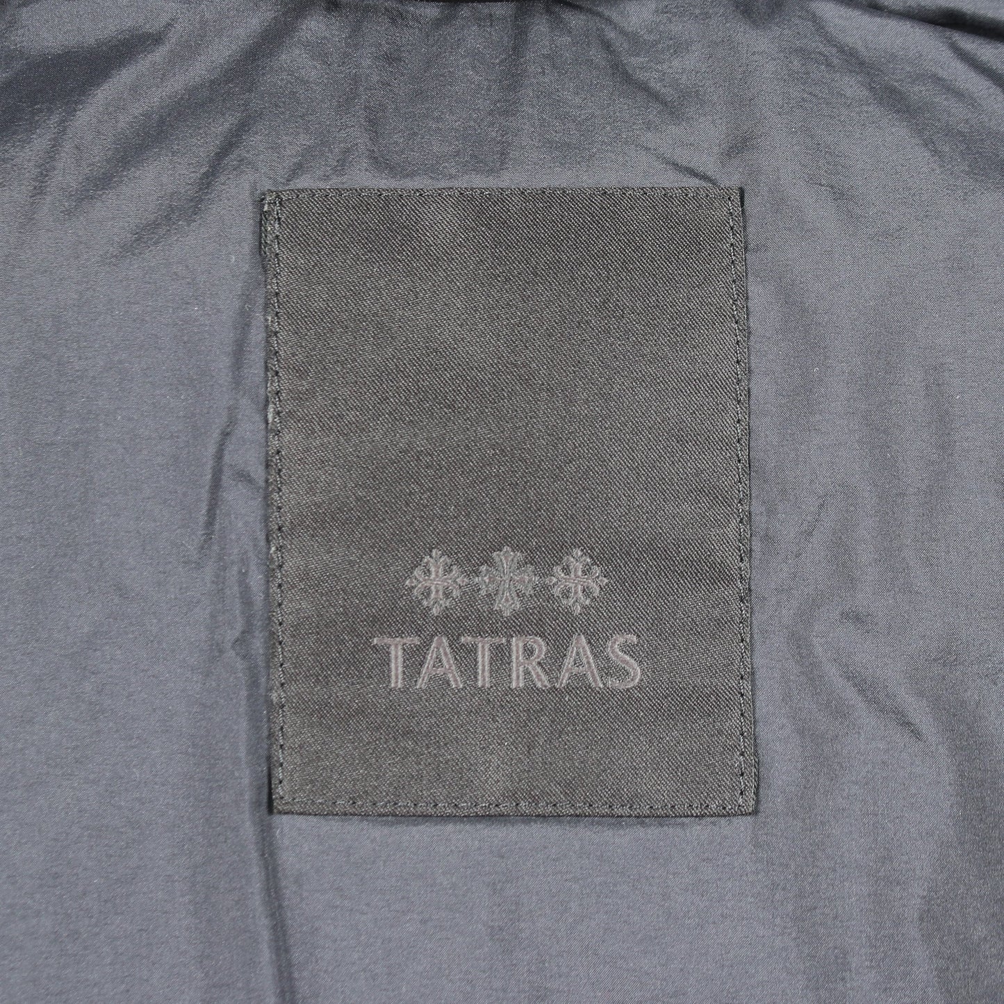 KEITIE ケイティー ニット切替 フード付き ダウンジャケット ナイロン ウール ネイビー タトラス アウター TATRAS