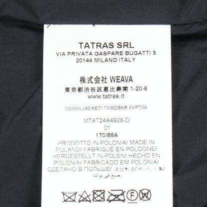 KEITIE ケイティー ニット切替 フード付き ダウンジャケット ナイロン ウール ネイビー タトラス アウター TATRAS