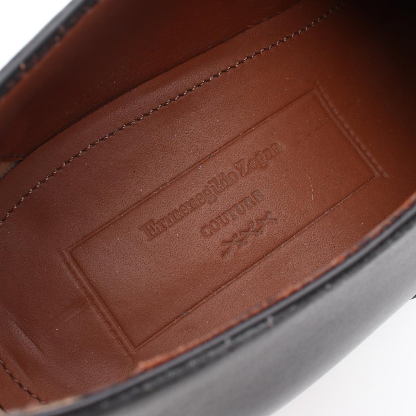 ドレスシューズ レザー ブラック エルメネジルドゼニア シューズ Ermenegildo Zegna