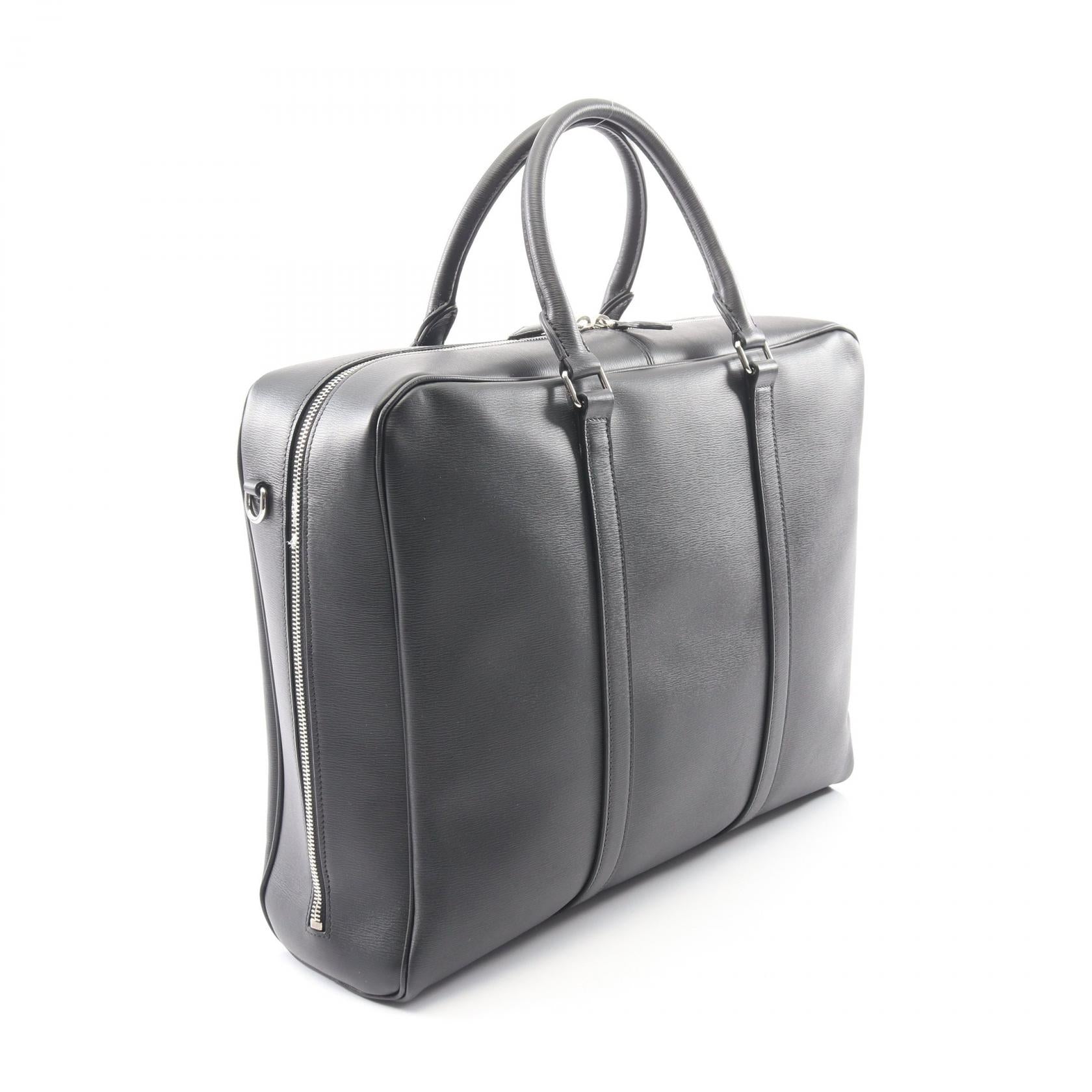 2WAY ビジネスバッグ レザー ブラック トッズ バッグ TOD'S