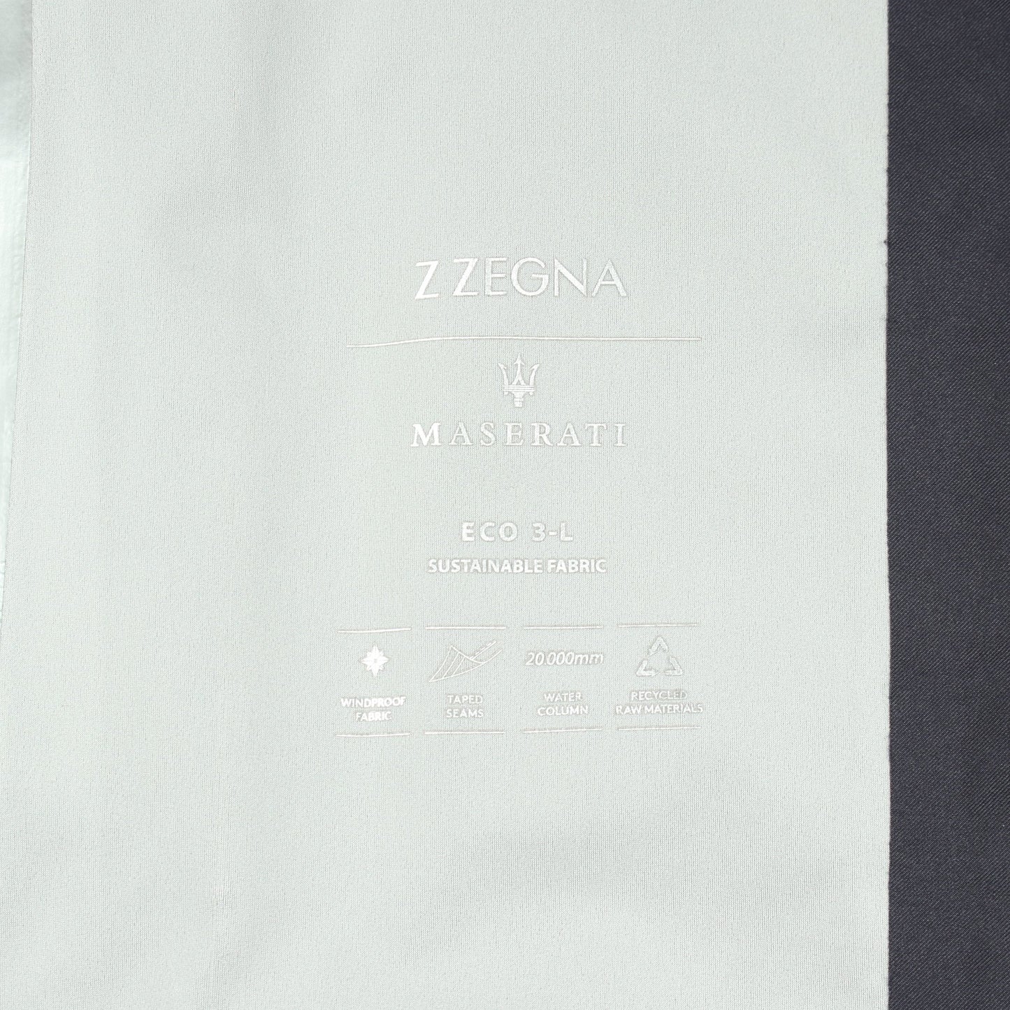 MASERATI フード付き ジャケット ネイビー ベージュ ジーゼニア アウター Z Zegna
