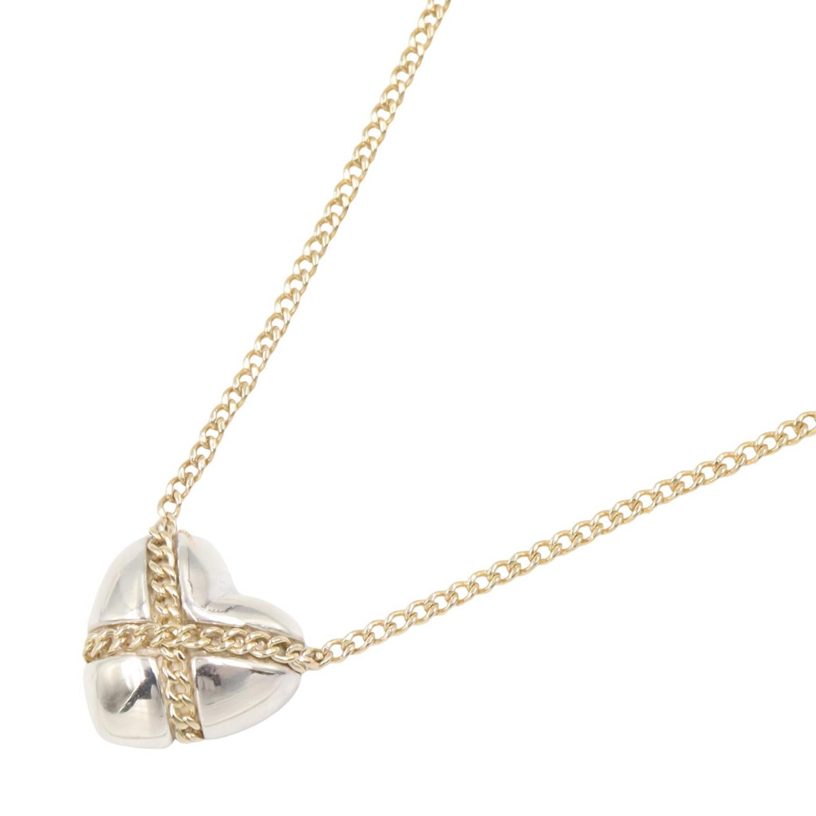 クロスハート ネックレス ネックレス SV925 14K シルバー イエローゴールド ティファニー アクセサリー TIFFANY & Co.