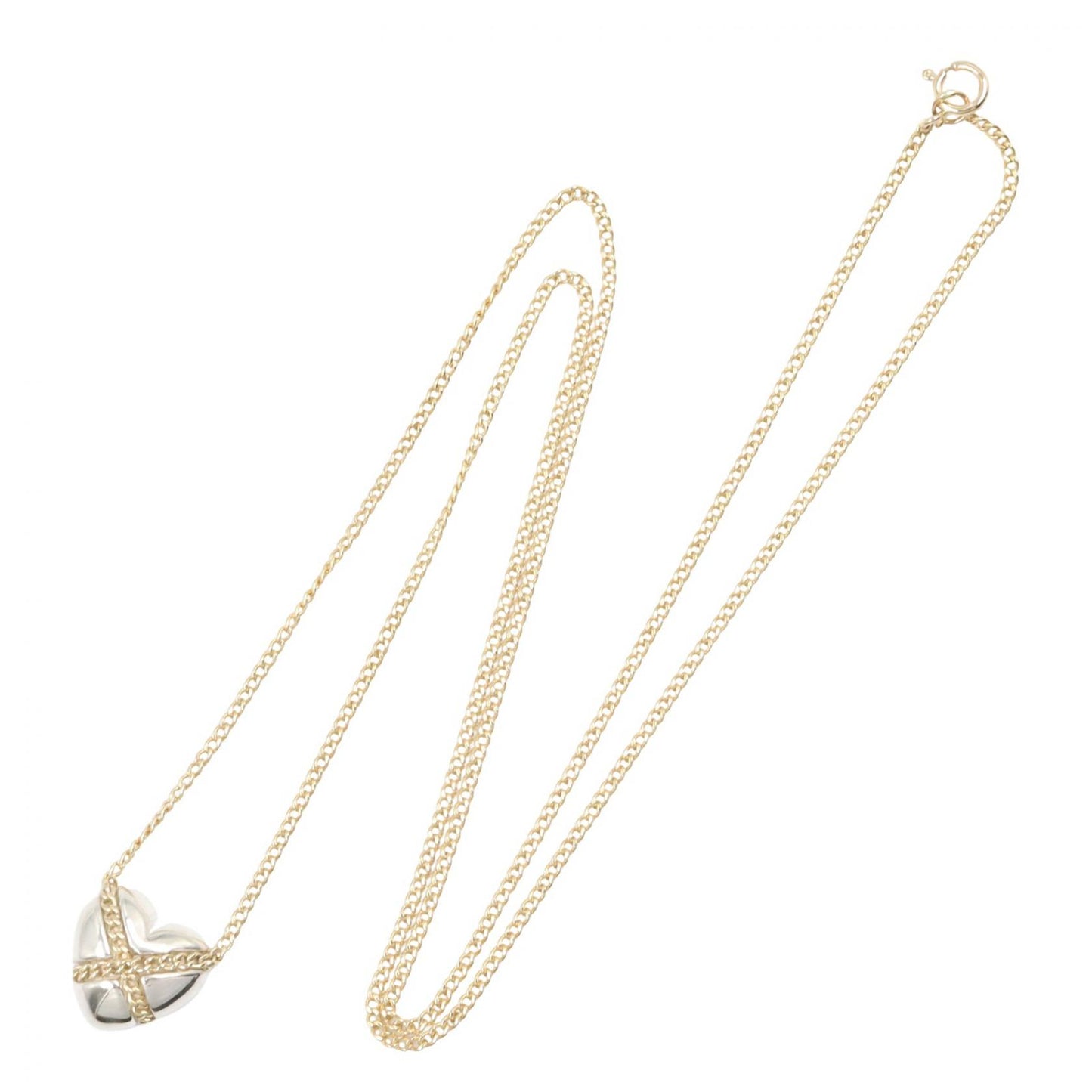 クロスハート ネックレス ネックレス SV925 14K シルバー イエローゴールド ティファニー アクセサリー TIFFANY & Co.