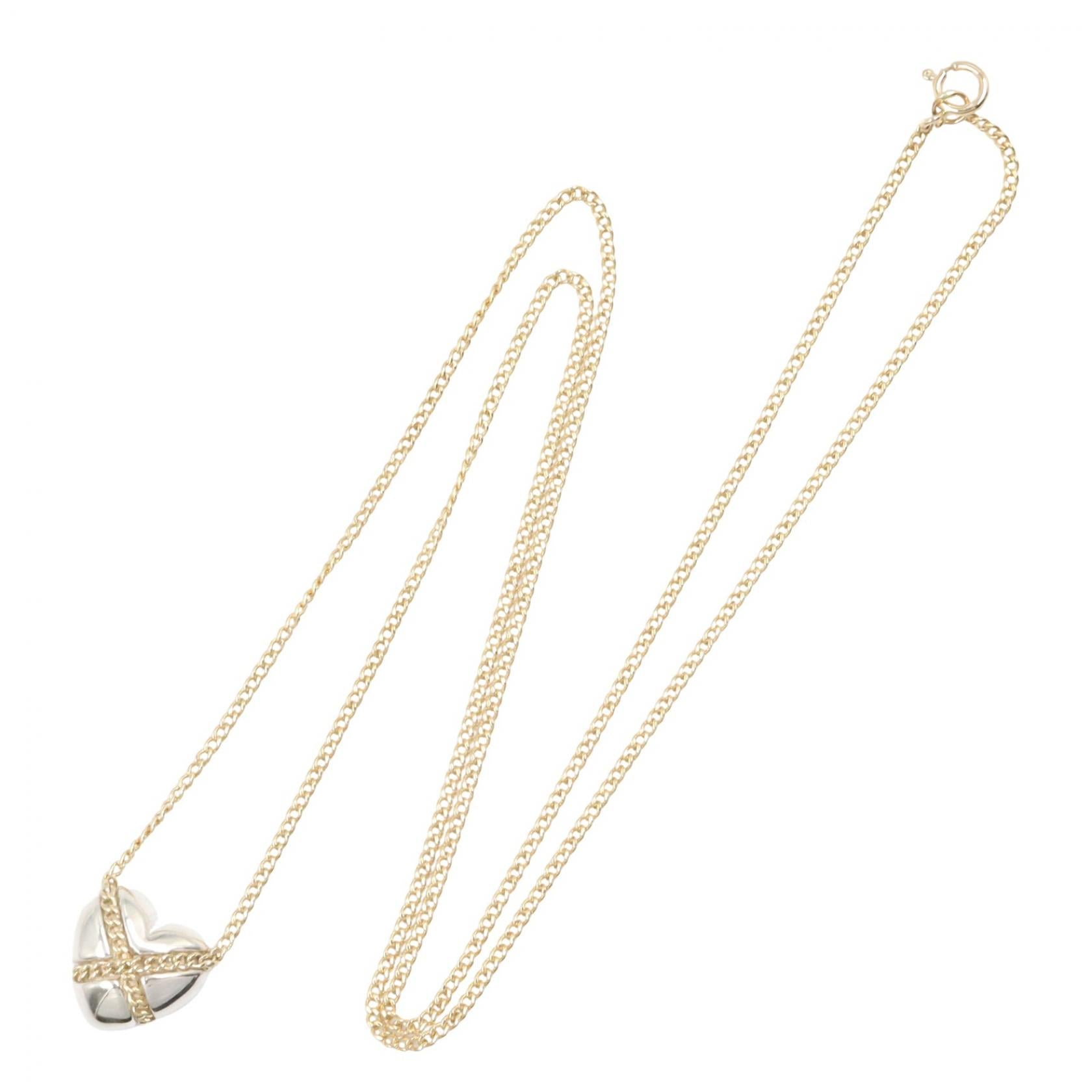 クロスハート ネックレス ネックレス SV925 14K シルバー イエローゴールド ティファニー アクセサリー TIFFANY & Co.