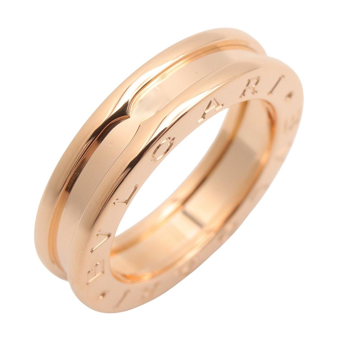 B-zero1 リング 1バンド リング 指輪 K18PG ゴールド ピンクゴールド ブルガリ アクセサリー BVLGARI