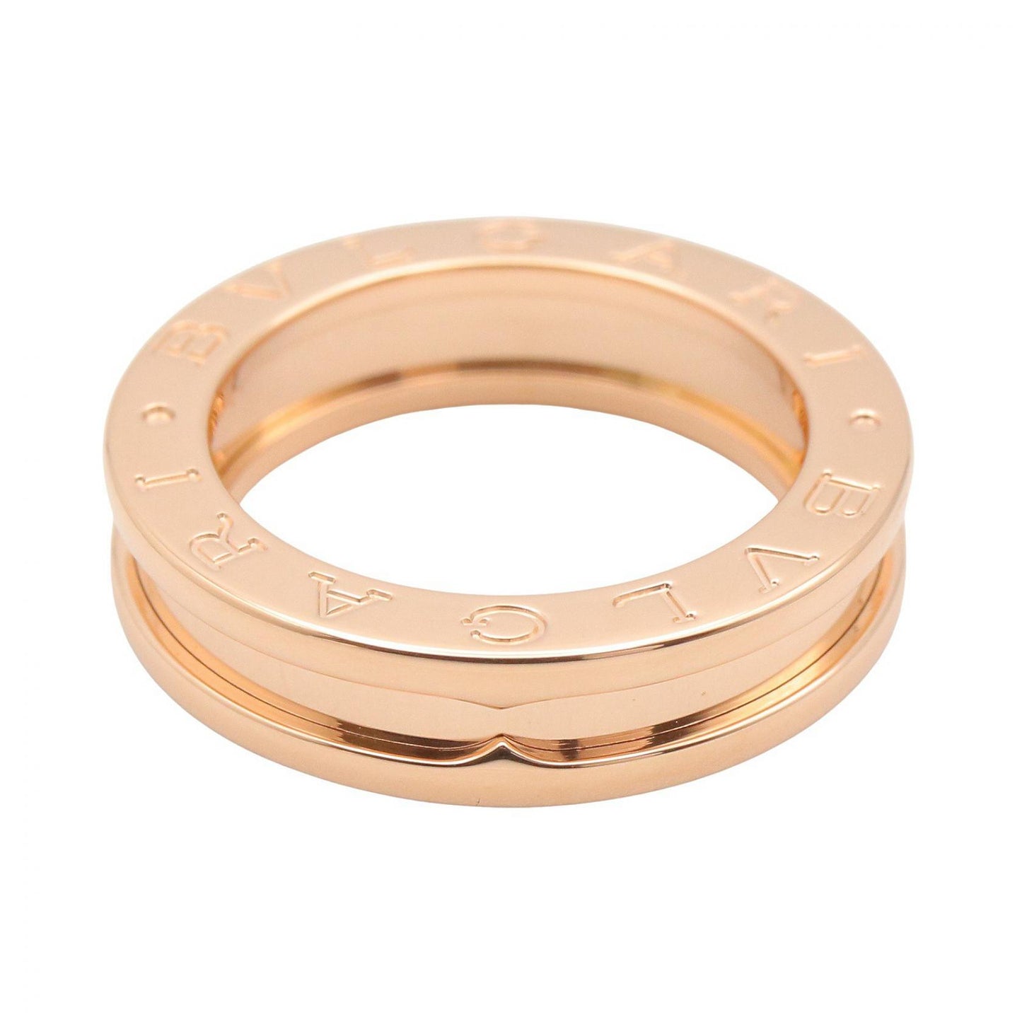 B-zero1 リング 1バンド リング 指輪 K18PG ゴールド ピンクゴールド ブルガリ アクセサリー BVLGARI