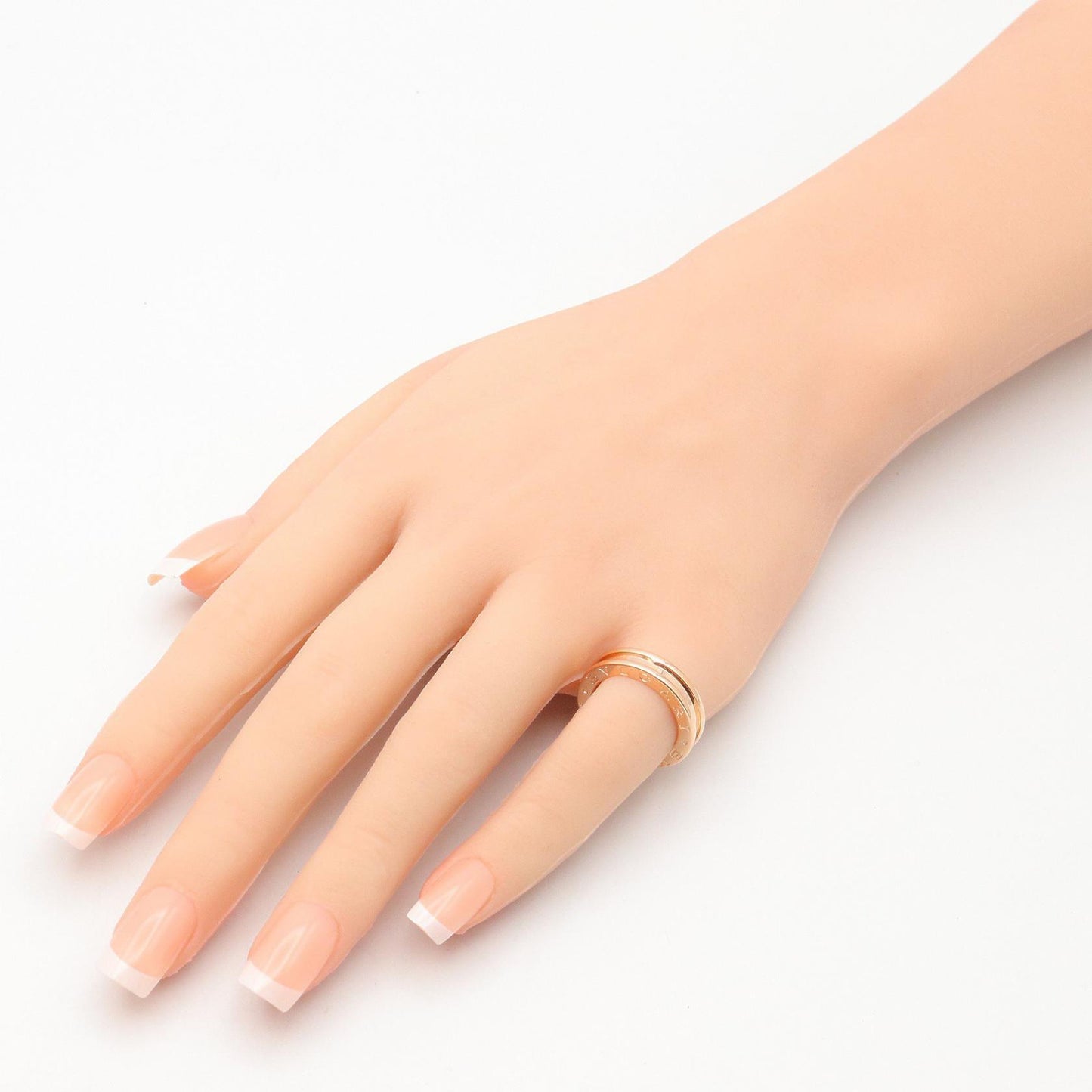 B-zero1 リング 1バンド リング 指輪 K18PG ゴールド ピンクゴールド ブルガリ アクセサリー BVLGARI