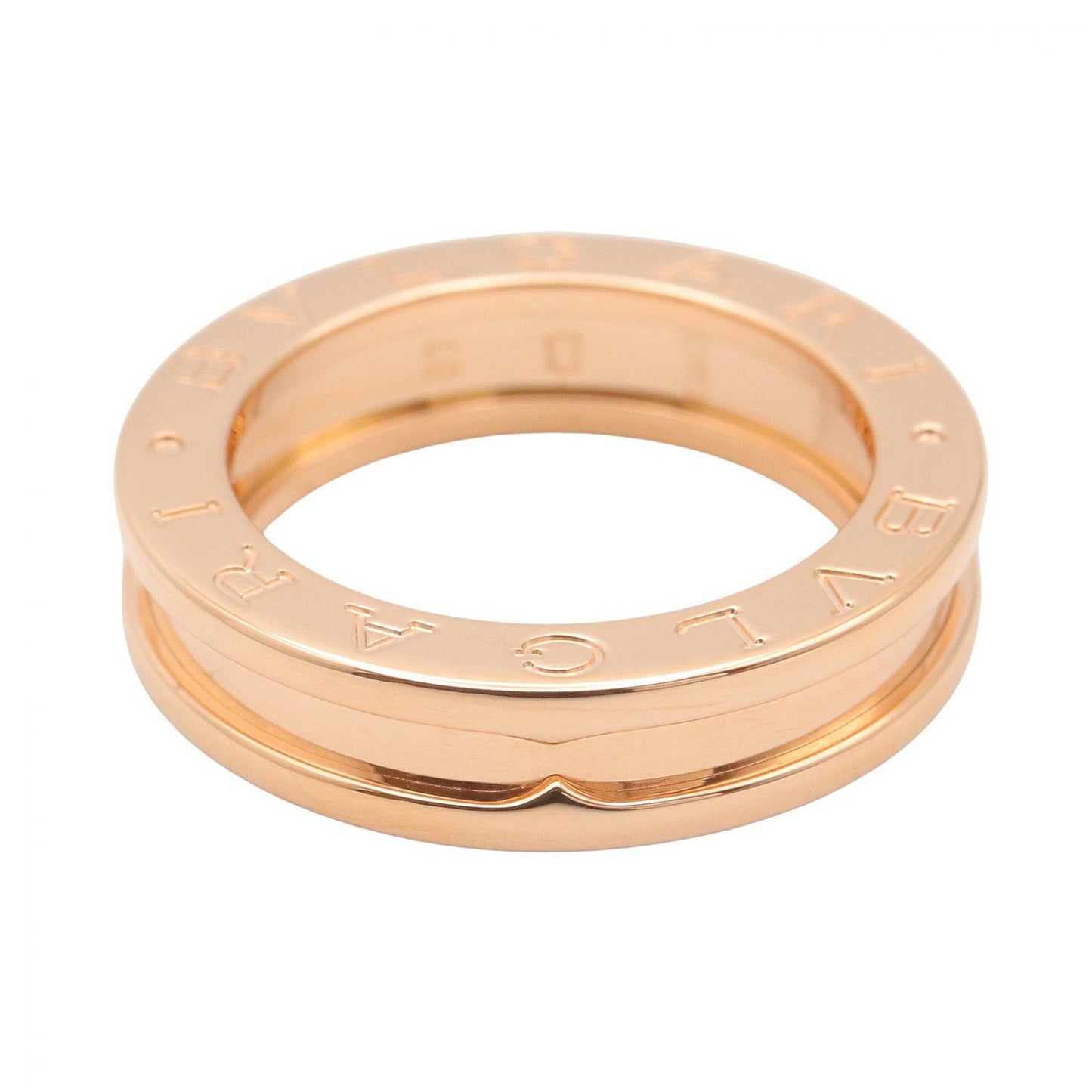 B-zero1 リング 1バンド リング 指輪 K18PG ゴールド ピンクゴールド ブルガリ アクセサリー BVLGARI