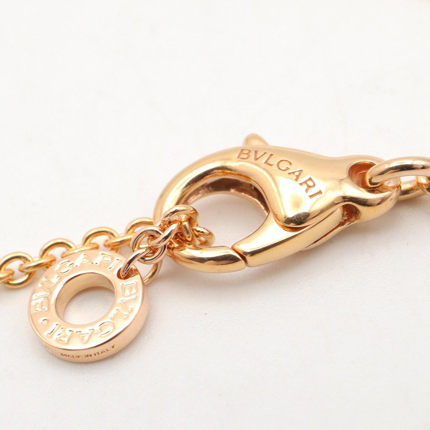 B-zero1 ネックレス セラミック ネックレス K18PG セラミック ブラック ゴールド ピンクゴールド ブルガリ アクセサリー BVLGARI