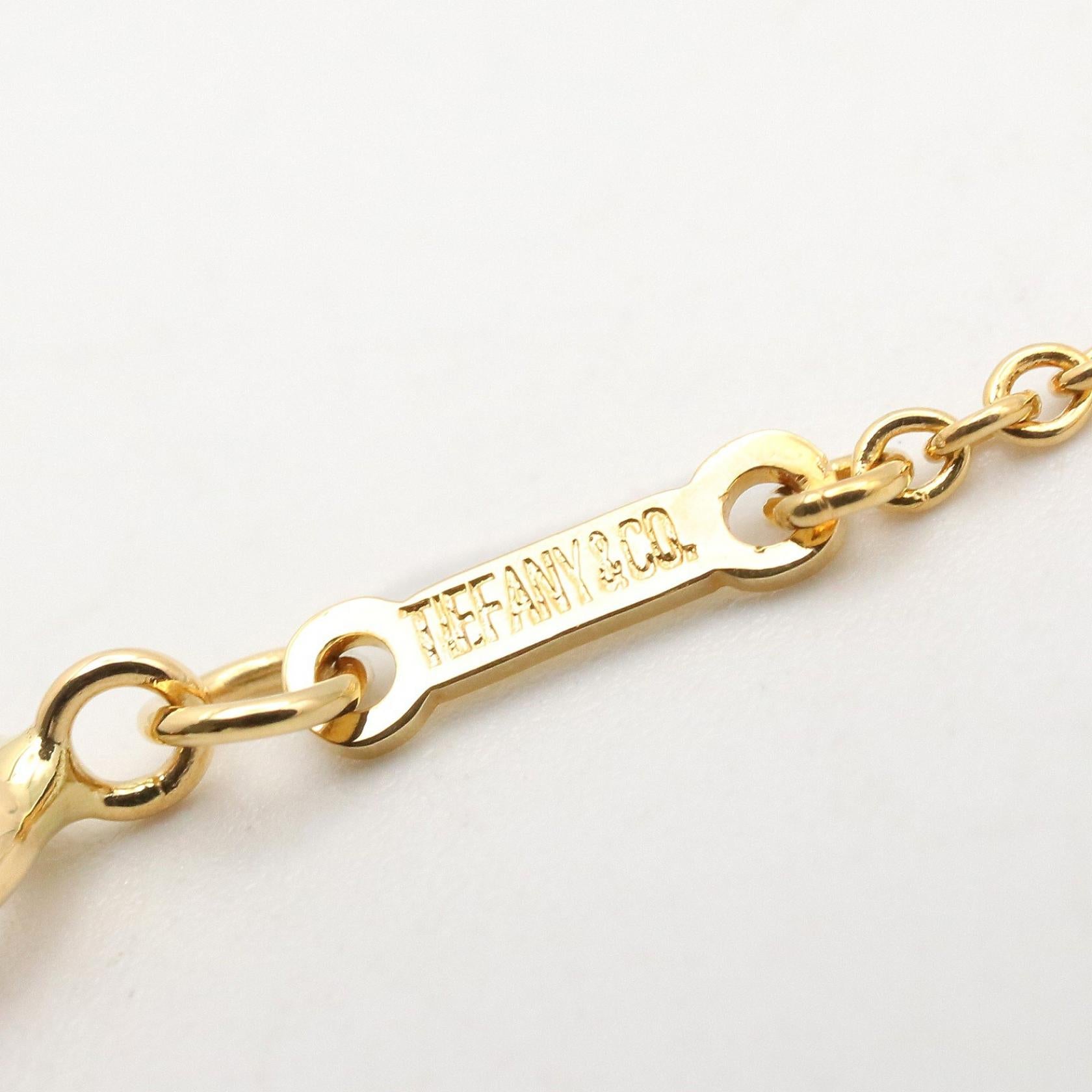 フルハート ロング ネックレス ネックレス K18YG ゴールド イエローゴールド ティファニー アクセサリー TIFFANY & Co.