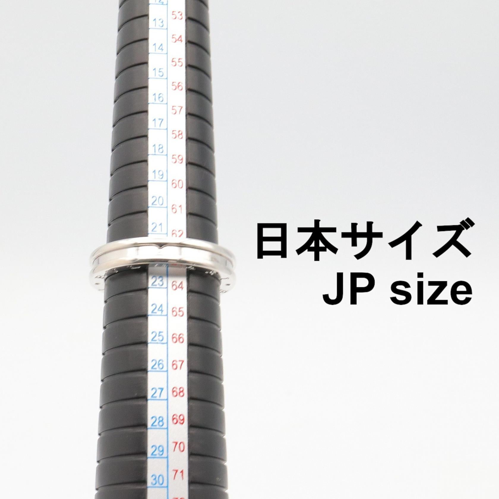 B-zero1 リング 1バンド リング 指輪 K18WG シルバー ホワイトゴールド ブルガリ アクセサリー BVLGARI