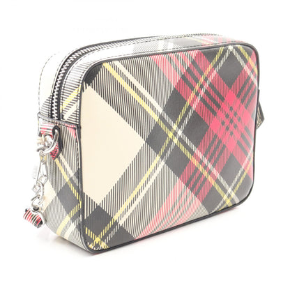 TARTAN CAMERA BAG ショルダーバッグ その他 フェイクレザー ピンク マルチカラー ヴィヴィアンウエストウッド バッグ Vivienne Westwood