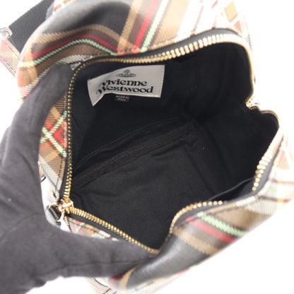 TARTAN BACKPACK バックパック リュックサック その他 フェイクレザー ブラック マルチカラー ヴィヴィアンウエストウッド バッグ Vivienne Westwood