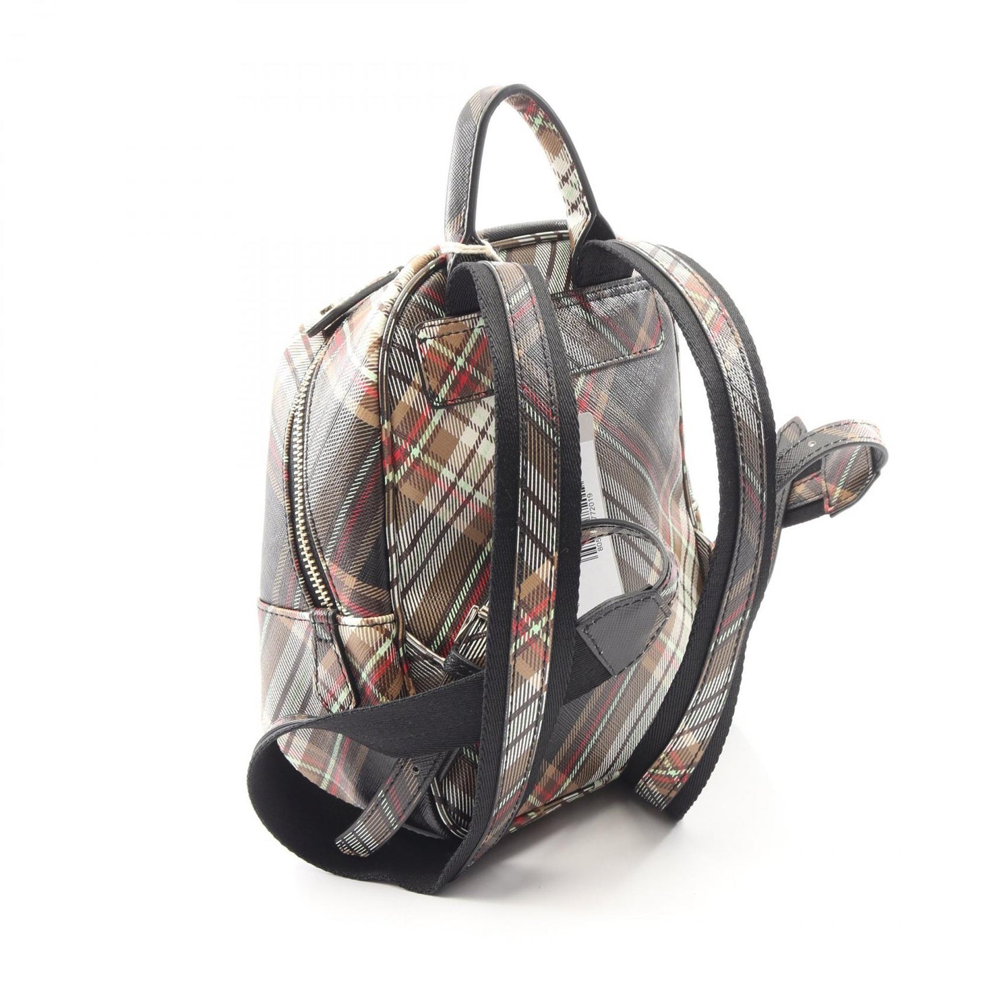 TARTAN BACKPACK バックパック リュックサック その他 フェイクレザー ブラック マルチカラー ヴィヴィアンウエストウッド バッグ Vivienne Westwood