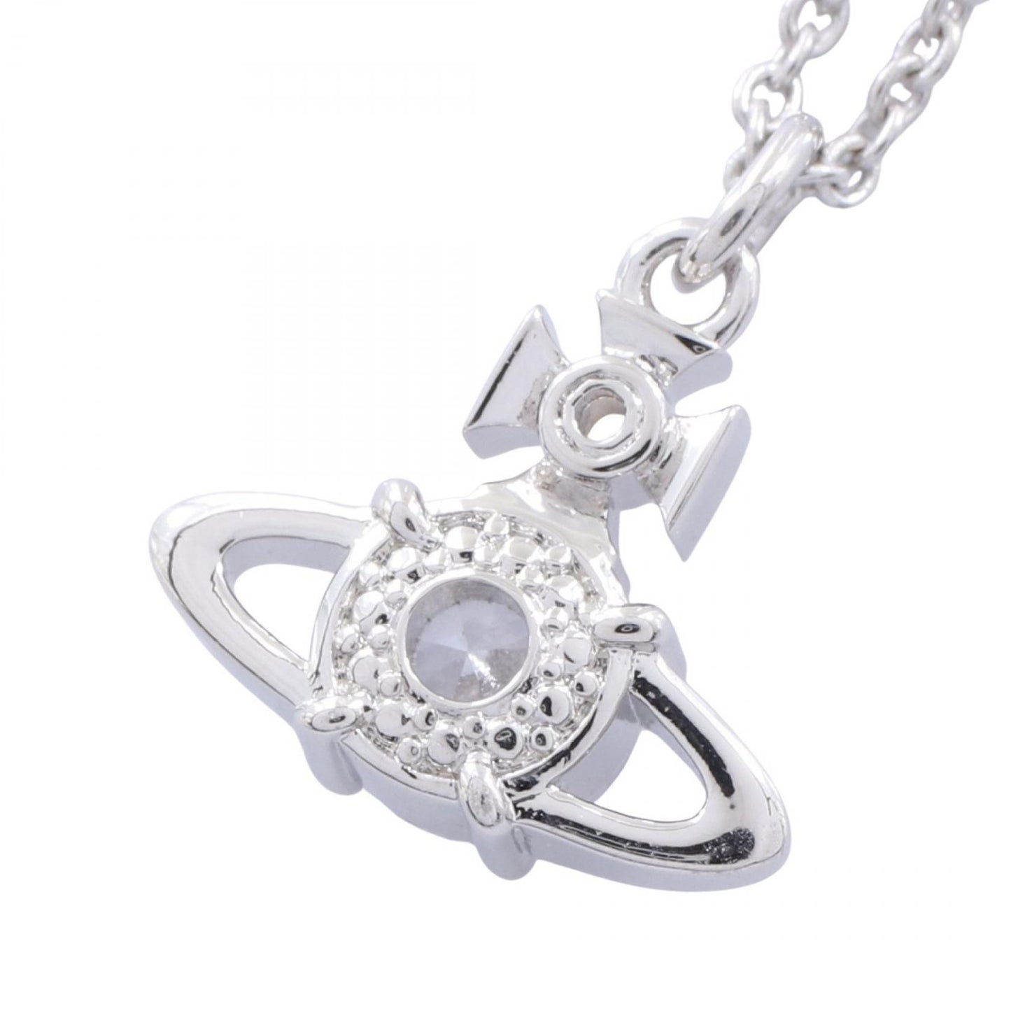 REINA ネックレス ステンレススチール ラインストーン シルバー クリア ヴィヴィアンウエストウッド アクセサリー Vivienne Westwood